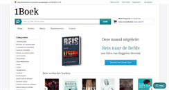 Desktop Screenshot of 1boek.nl
