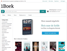 Tablet Screenshot of 1boek.nl